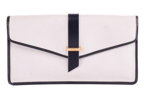 Lot 13 - Yves Saint Laurent - an envelope clutch in...