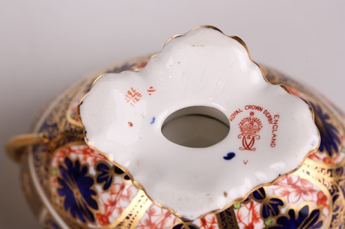 Lot 274 - A Royal Crown Derby "Old Imari"two matching...