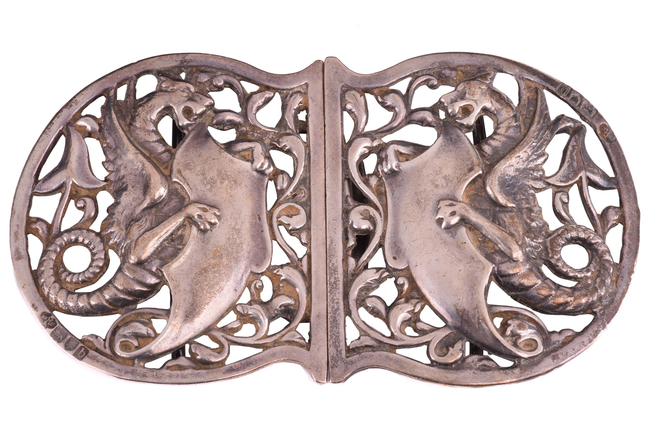 Silver nurses hotsell belt buckle