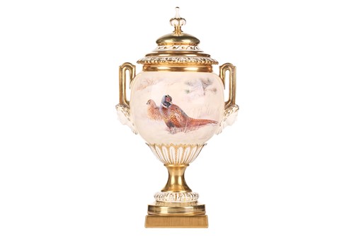 Lot 258 - A scarce Royal Worcester porcelain Ltd edition...