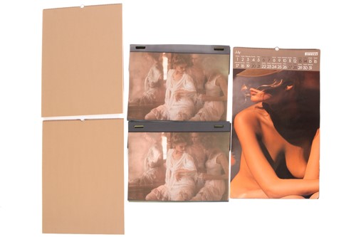 Lot 337 - Five various Pirelli calendars, comprising the...