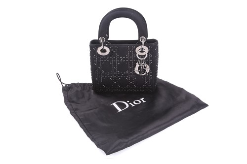 Lot 47 - Christian Dior - a mini Lady Dior evening bag...