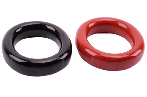 Lot 298 - Tiffany & Co. - two lacquer bangles and a pair...