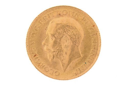 Lot 353 - A George V Full Sovereign,1915, St George and...