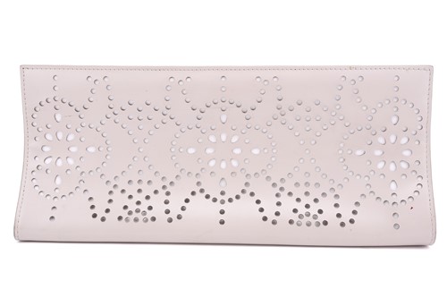 Lot 5 - Alaïa - two clutch bags in polished calfskin...