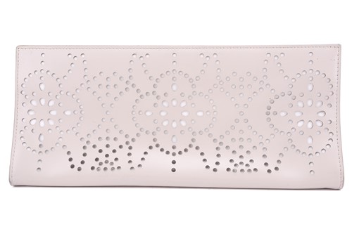 Lot 5 - Alaïa - two clutch bags in polished calfskin...