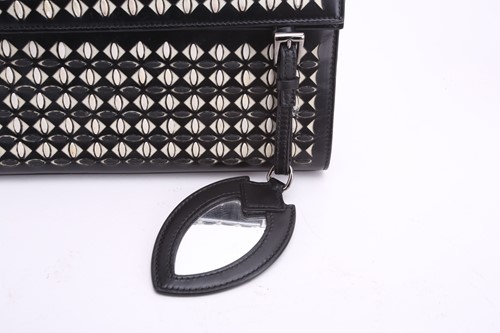 Lot 5 - Alaïa - two clutch bags in polished calfskin...