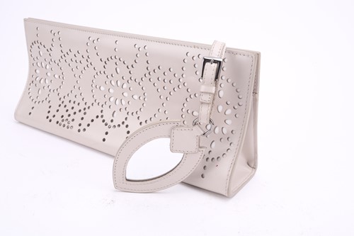 Lot 5 - Alaïa - two clutch bags in polished calfskin...