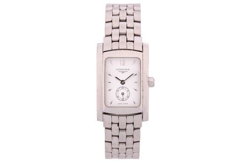 Lot 459 - A Longines Dolce Vita lady's dress watch in...