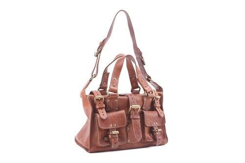 Lot 26 - Mulberry - 'Roxanne' satchel in tanned leather,...