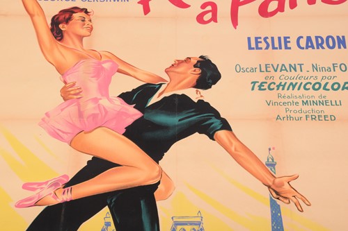 Lot 340 - An original colour 1951 film poster for 'Un...
