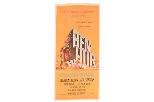 Lot 336 - A pair of original colour film posters from...