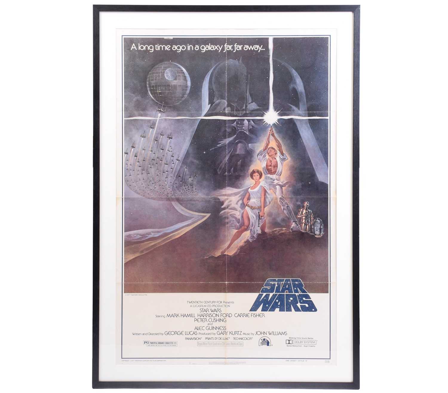 Lot 347 - Star Wars (1977), a US One Sheet film poster, '...