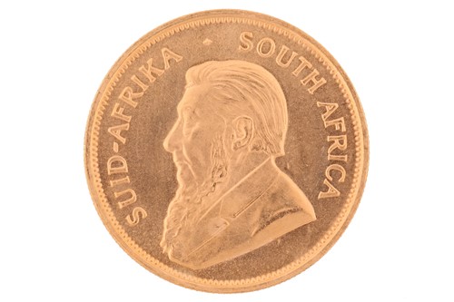 Lot 242 - A Krugerrand, dated 1974. Cased.