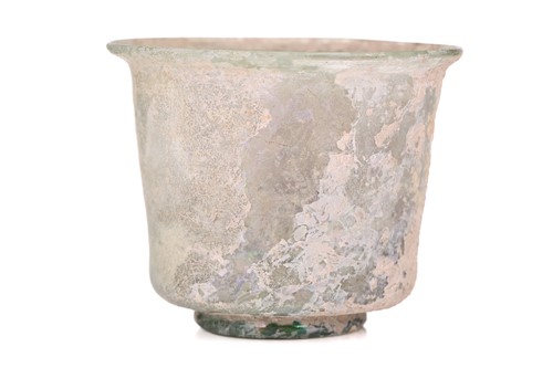 Lot 305 - A Roman glass Beaker, 2nd/3rd century AD, of...