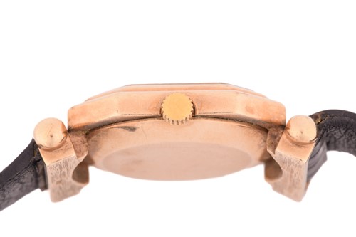 Lot 275 - A Bueche-Girod ladies 9ct quartz wristwatch...