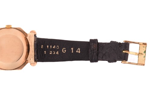 Lot 275 - A Bueche-Girod ladies 9ct quartz wristwatch...