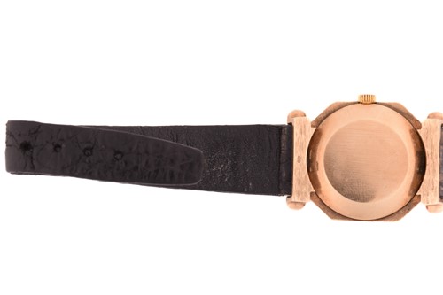 Lot 275 - A Bueche-Girod ladies 9ct quartz wristwatch...
