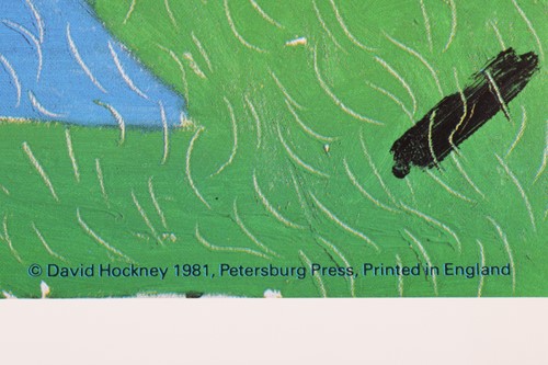 Lot 352 - A David Hockney poster for 'Parade:...