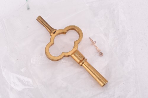 Lot 309 - A miniature French blue guilloche enamel...