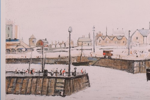 Lot 62 - L.S. Lowry (1887 - 1976), 'The Harbour',...