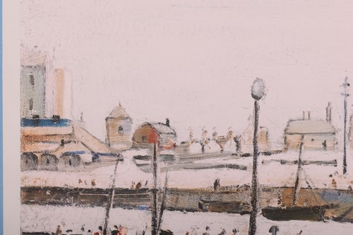 Lot 62 - L.S. Lowry (1887 - 1976), 'The Harbour',...