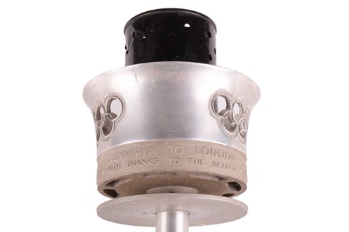 Lot 257 - Olympics: an original torch from the 1948...