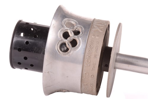 Lot 257 - Olympics: an original torch from the 1948...