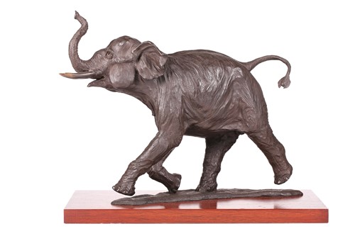 Lot 207 - Annette Yarrow (b.1932), a large bronze figure...