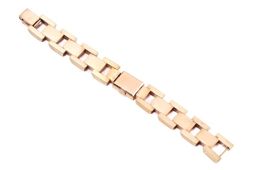 Lot 302 - A Jules Jurgensen lady's bracelet watch,...