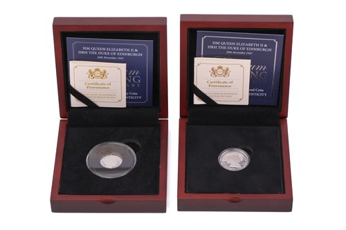 Lot 248 - Two platinum-proof coins including A 2017...