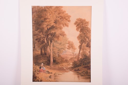 Lot 19 - Attributed to Francis Stevens (1781-1823),...
