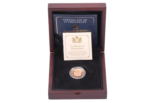 Lot 302 - A 2018 H.M the Queens Sapphire Coronation...