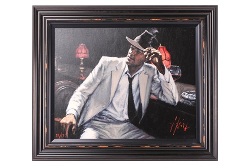 Lot 59 - Fabian Perez (b.1967) Argentinian, 'Man in...