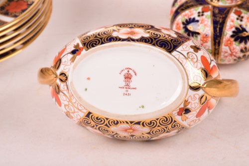 Lot 229 - A collection of Royal Crown Derby Imari ware,...