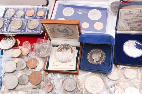Lot 288 - A good collection of sterling silver proof...