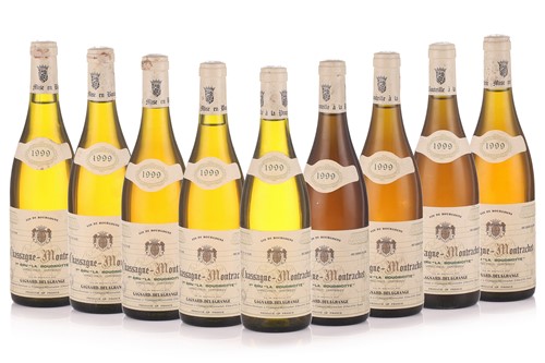 Lot 68 - 9 bottles of Chassagne Montrachet 1er Cru La...