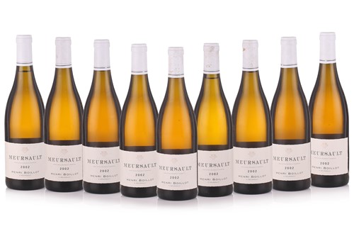 Lot 60 - 9 bottles of Meursault Henri Boillot, 2002