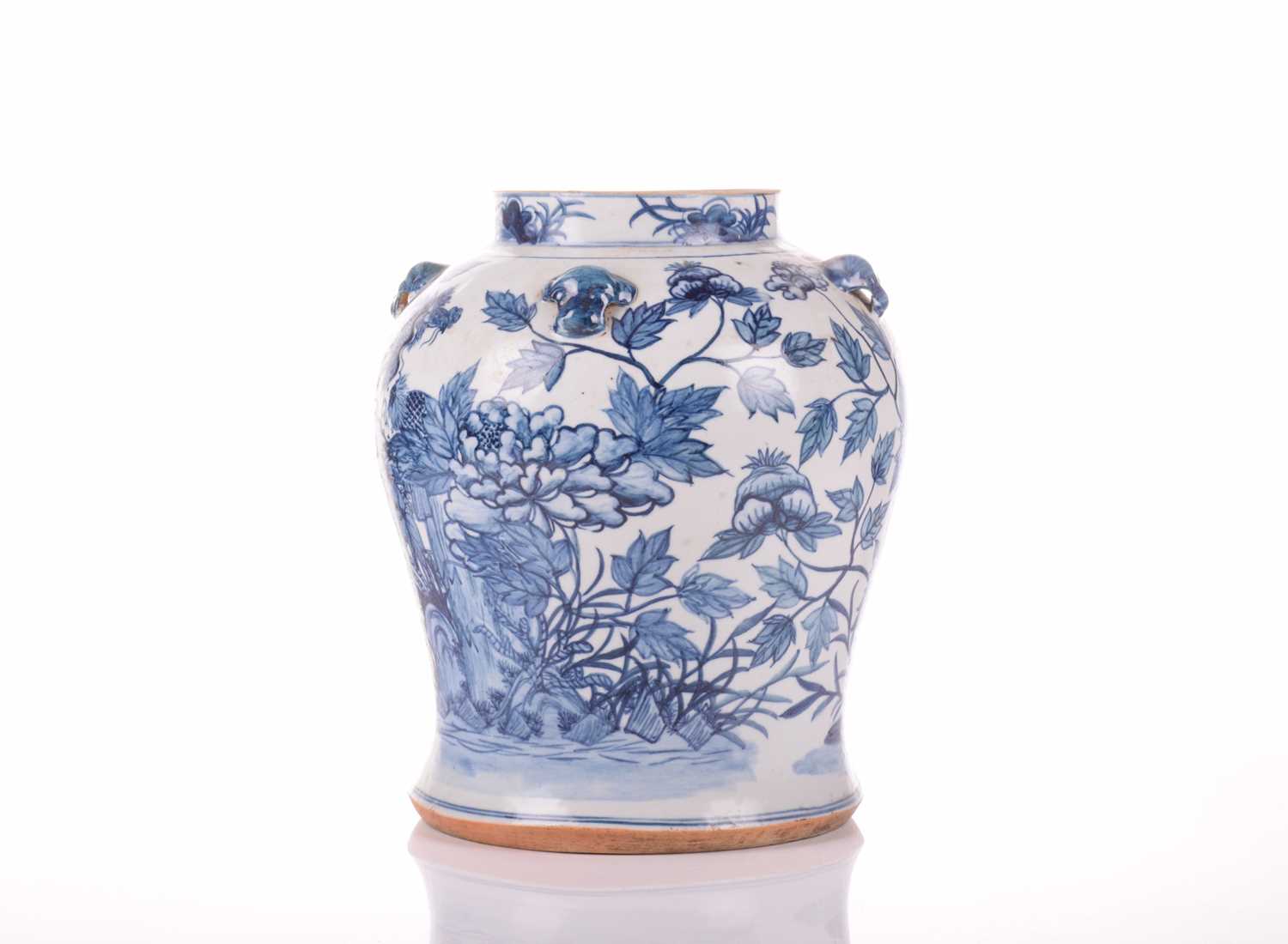 Lot 73 - A Chinese 18th century-style blue and white...