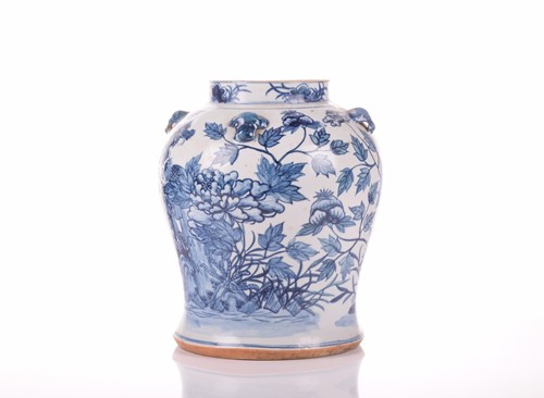 Lot 73 - A Chinese 18th century-style blue and white...