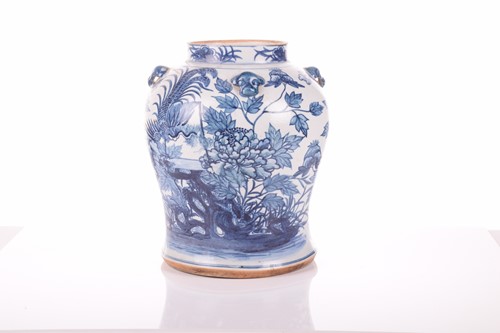 Lot 73 - A Chinese 18th century-style blue and white...