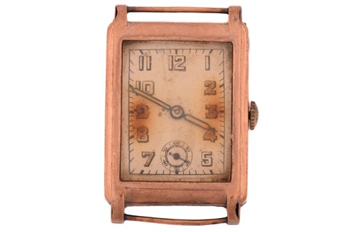 Lot 373 - An open-face pocket watch and 1936 wristlet...