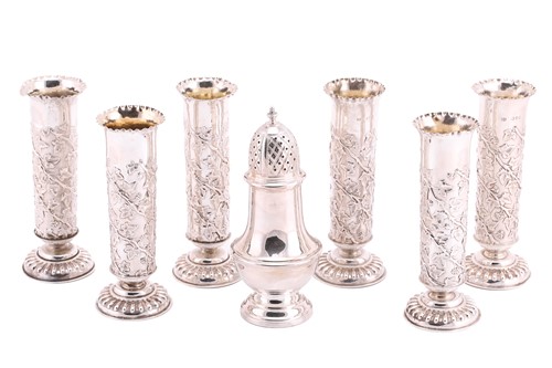 Lot 462 - A set of six late Victorian Mappin and Webb,...