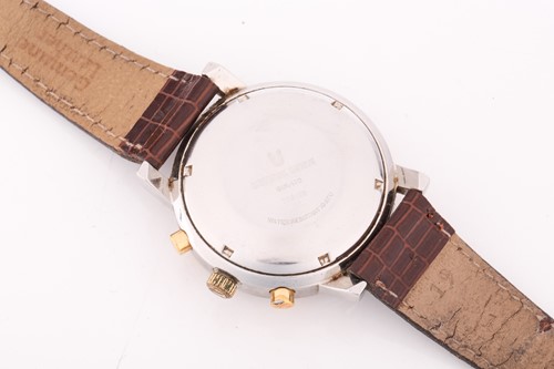 Lot 386 - A Universal Geneve Compax automatic watch...