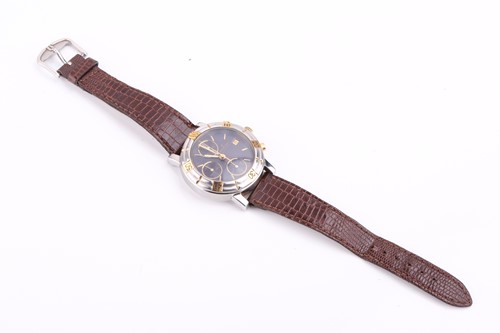 Lot 386 - A Universal Geneve Compax automatic watch...