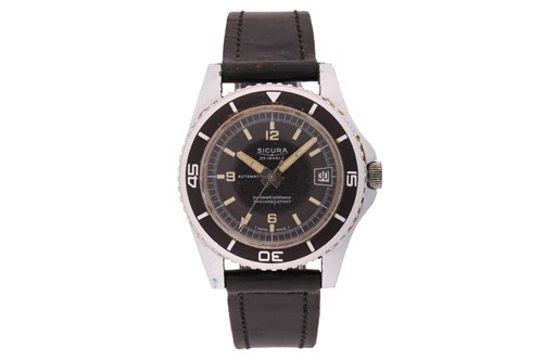 Lot 352 - A Sicura superwaterproof 400 dive watch. Model:...