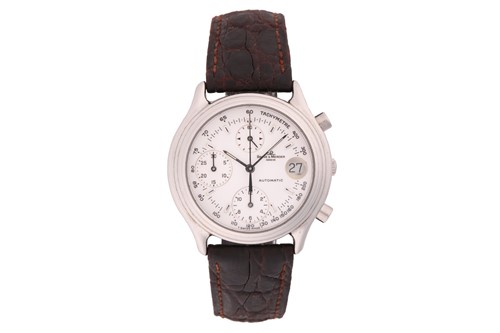 Lot 340 - A Baume & Mercier automatic chronograph watch...