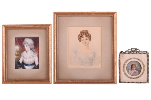 Lot 218 - Attributed to John Wright (c.1745 - 1820),...