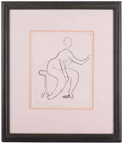 Lot 222 - Roger Hilton CBE (1911-1975), Female Nude...