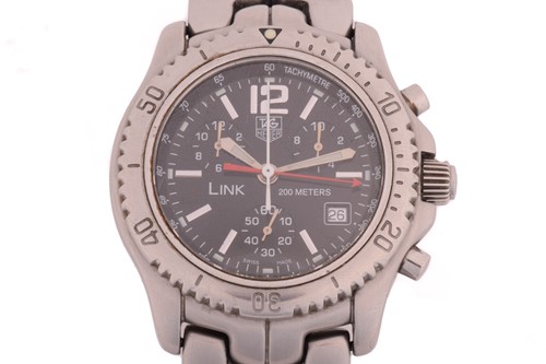 Lot 453 - A TAG Heuer Link Chronograph Jason Bourne...